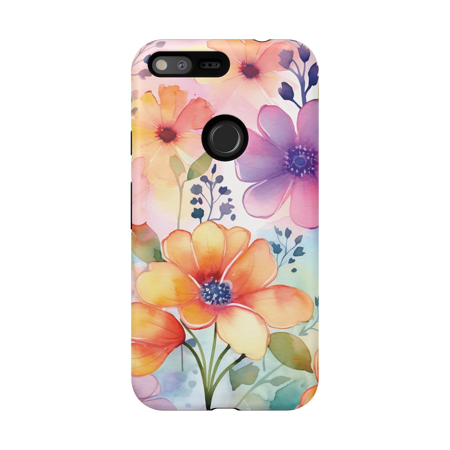 Floral Tough Case for Google Pixel- theme 1