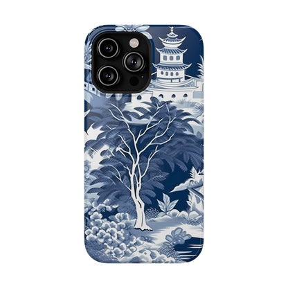 Elegant Blue Landscape Phone Case