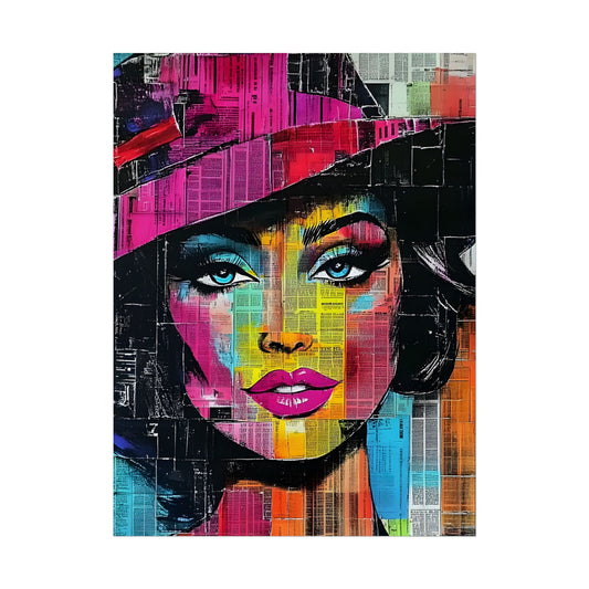 Poster Print Retro Pop Culture Woman 10