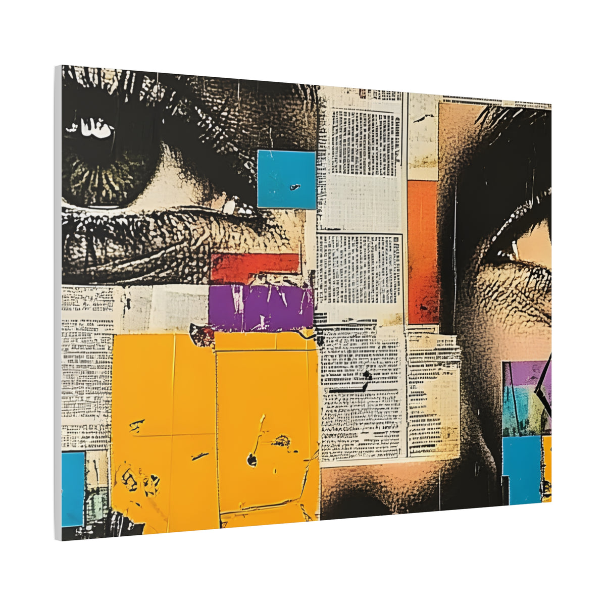 Canvas Wall Art -  Retro Pop Culture woman 4