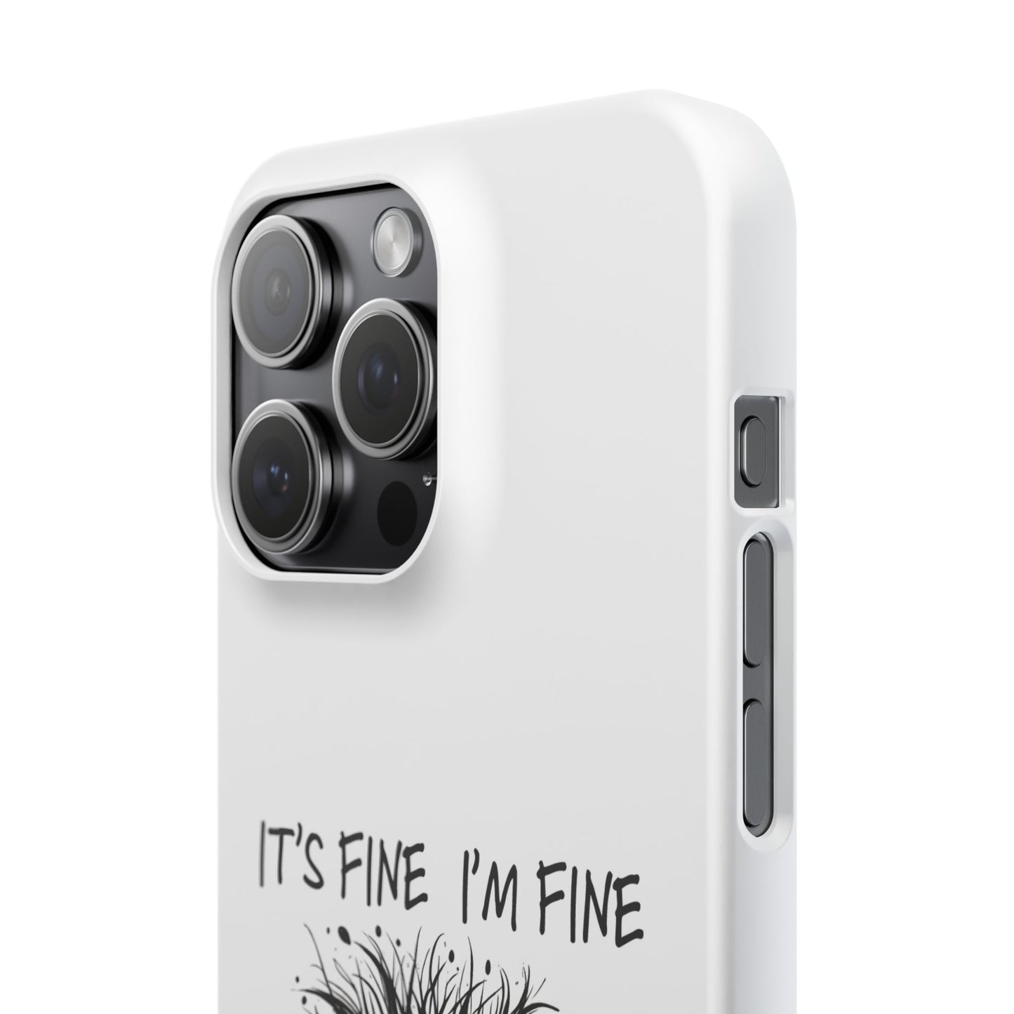 Funny Cat  - Slim phone Case