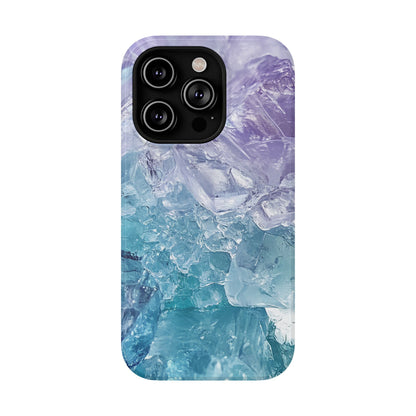 Crystal-Patterned Impact-Resistant Phone Case | Stylish Protection for Adventurers