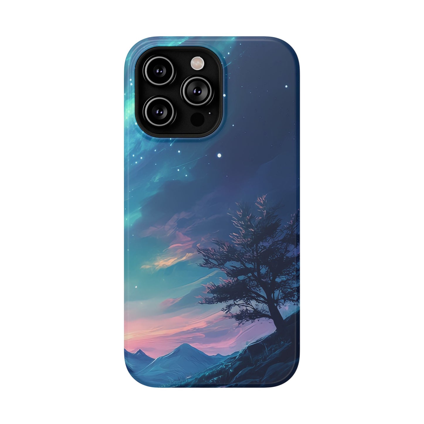 Stunning Galaxy Tree Impact-Resistant Phone Case