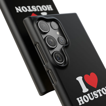 I Love Houston Snap Case Phone Cover