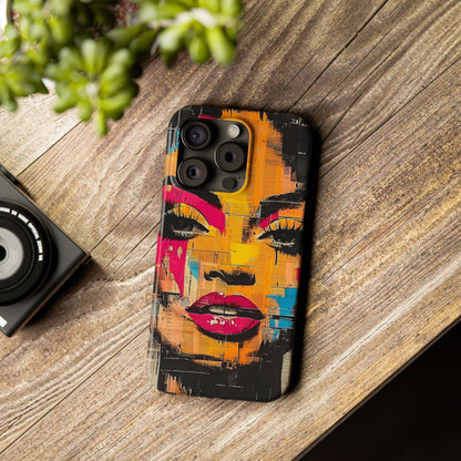 Retro Pop Culture Woman 1 - Phone Case