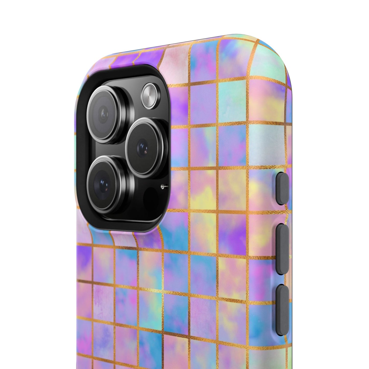Colorful Mosaic Impact-Resistant Phone Case