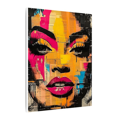 Canvas Wall Art - Retro Pop Culture Women 1