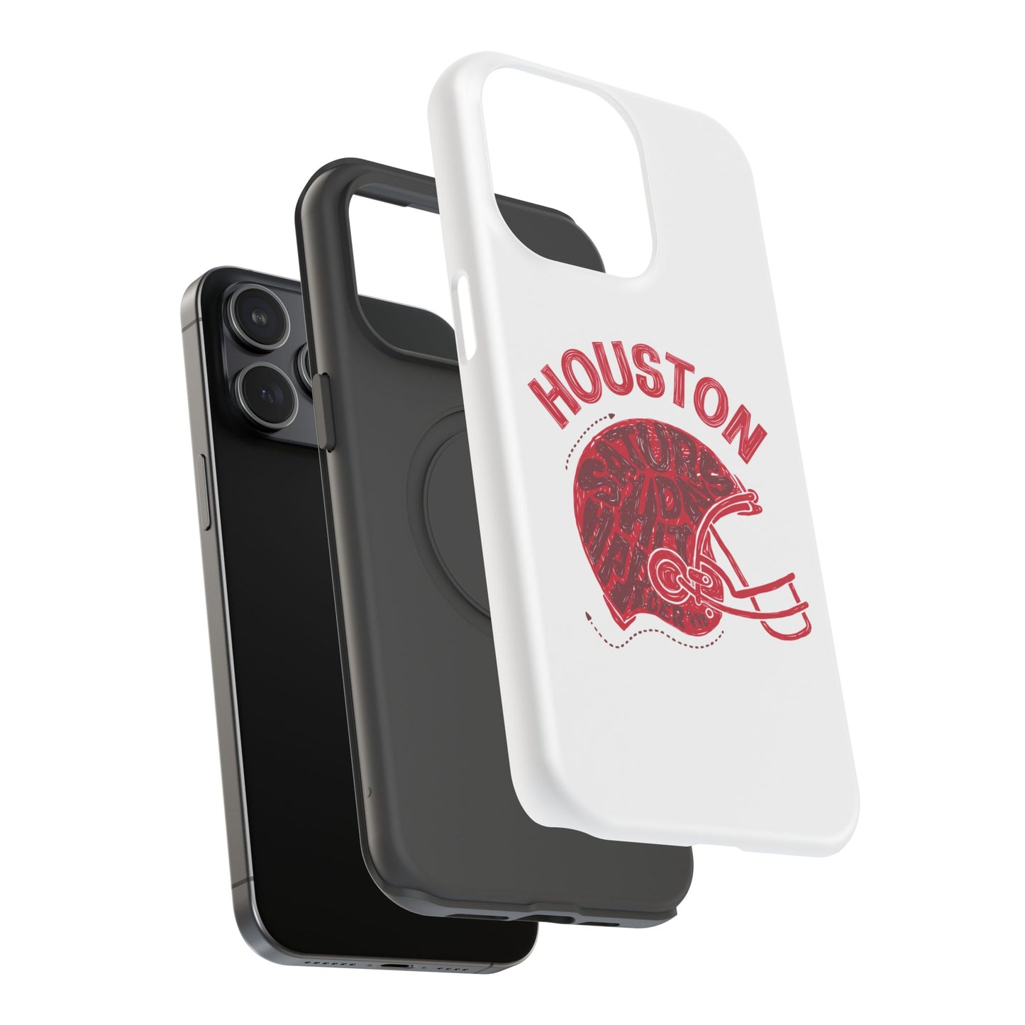 Houston Football Impact-Resistant Phone Case - Durable Design for Fans