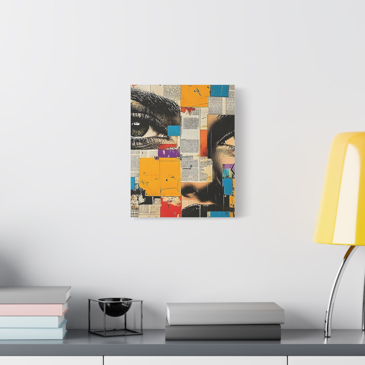 Canvas Wall Art -  Retro Pop Culture woman 4