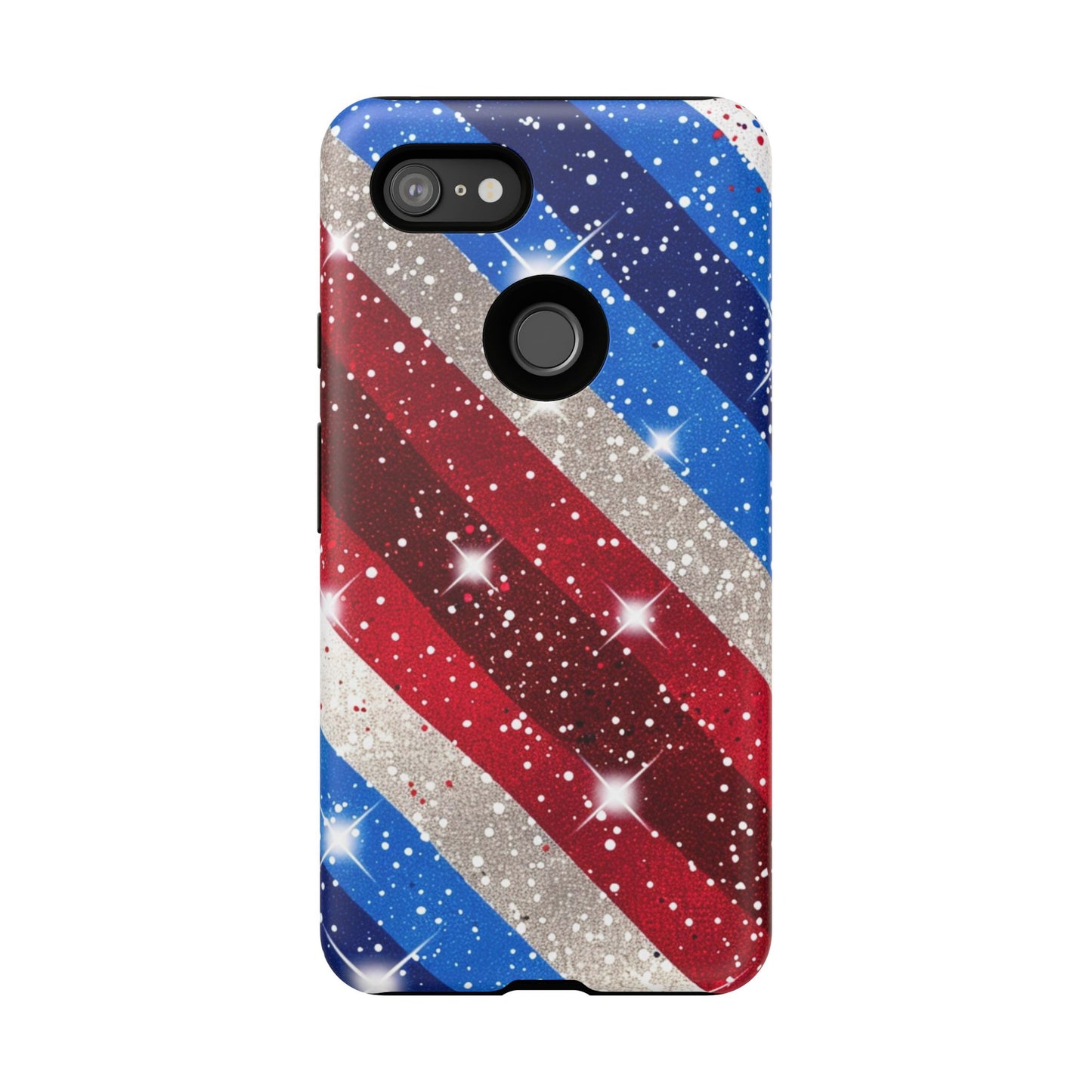 Glittery Patriotic Phone Case - Tough Cases