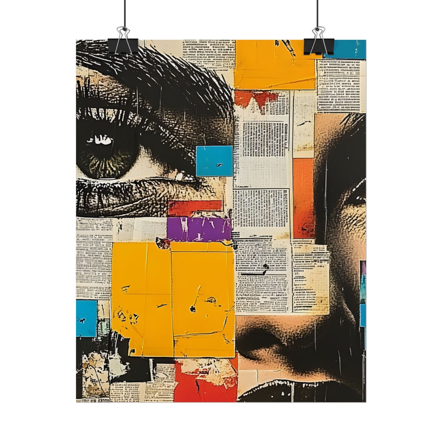 Wall Art Poster - Retro Pop Culture Woman 15