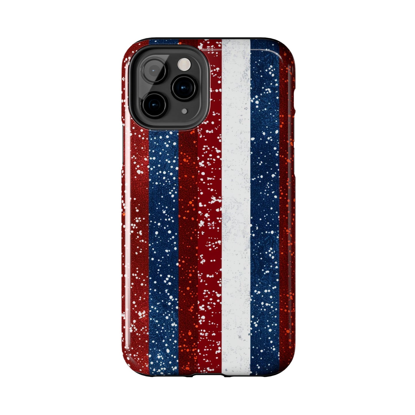 Patriotic Glitter Tough Phone Case