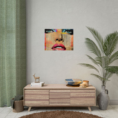 Retro Pop Culture Woman 12 , wall art, Art lovers poster