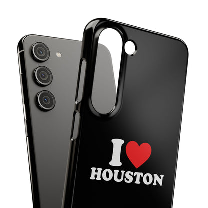 I Love Houston Snap Case Phone Cover