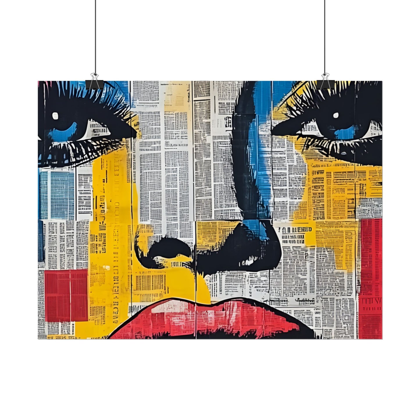 Poster Wall Art - Retro Pop Culture Woman 18 Comic Book Style
