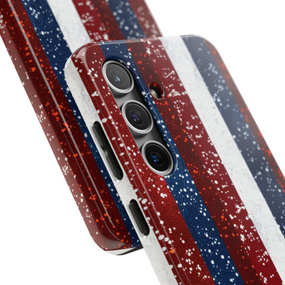 Patriotic Glitter Tough Phone Case