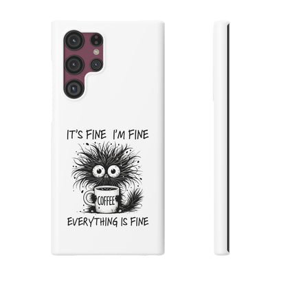 Funny Cat  - Slim phone Case