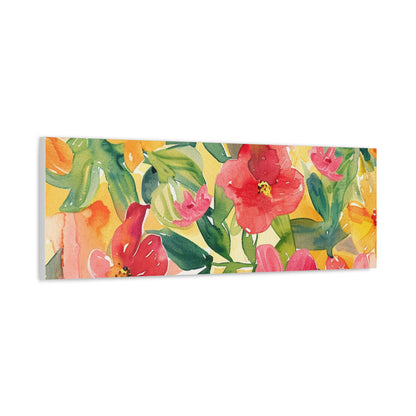 Floral Matte Canvas