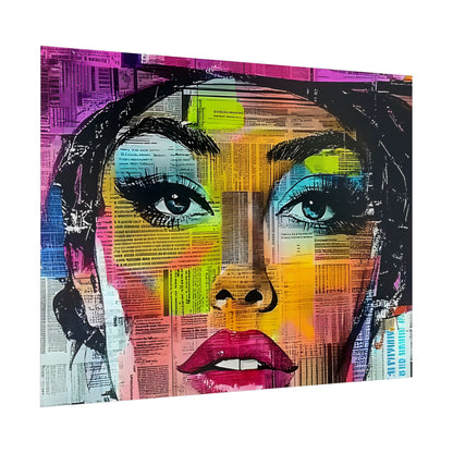 Retro Pop Culture Woman 9 - Wall Art, Retro Art
