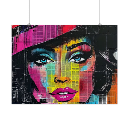 Poster Print Retro Pop Culture Woman 10