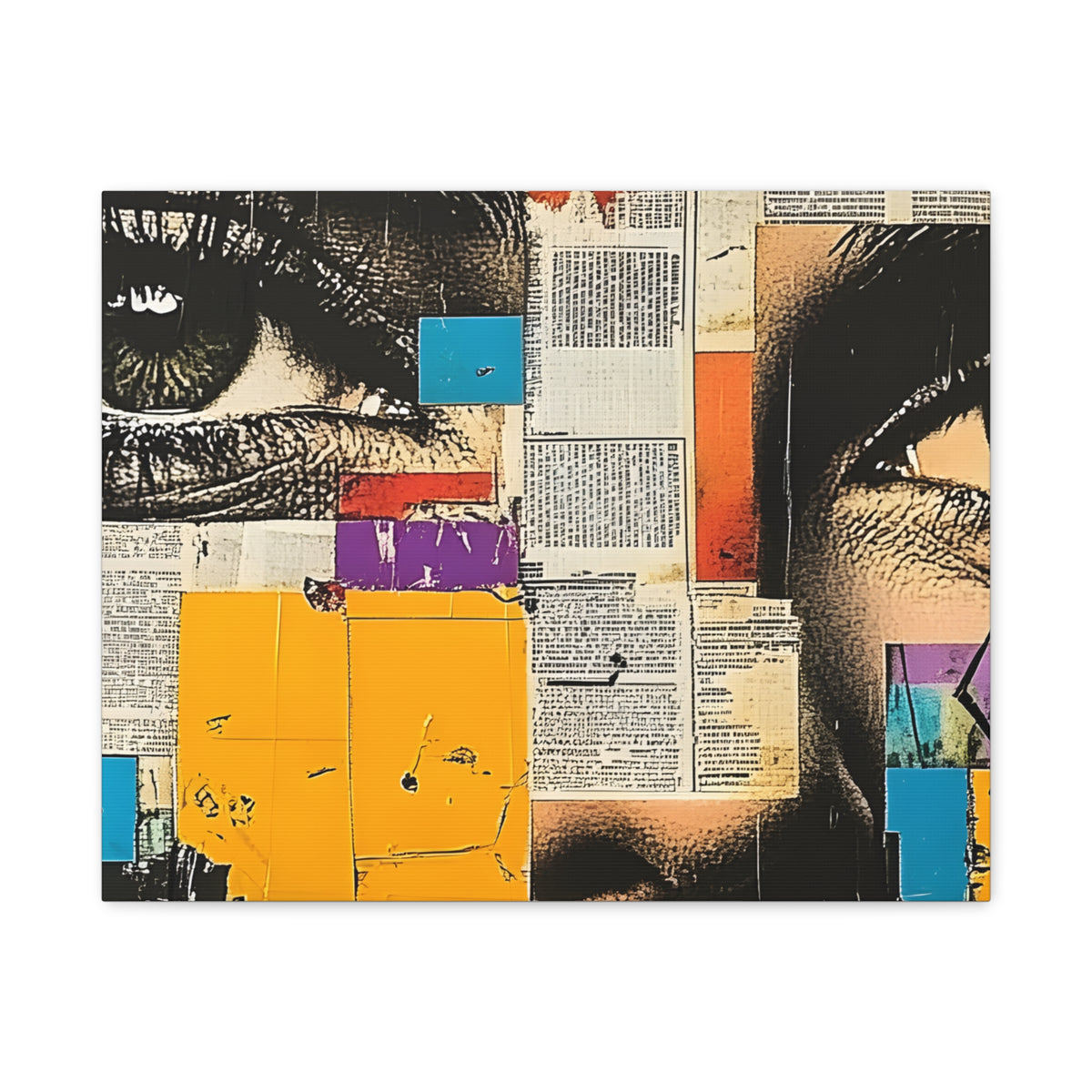 Canvas Wall Art -  Retro Pop Culture woman 4