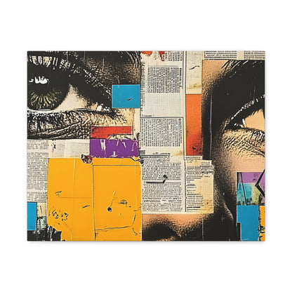 Canvas Wall Art -  Retro Pop Culture woman 4