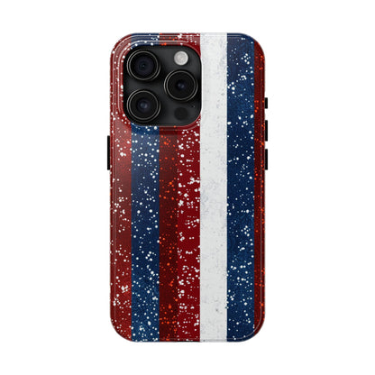 Patriotic Glitter Tough Phone Case
