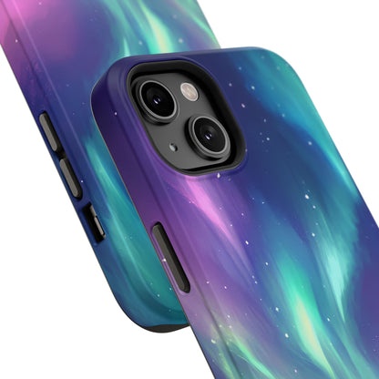 Aurora Borealis Impact-Resistant Phone Case - Colorful Northern Lights Design-2