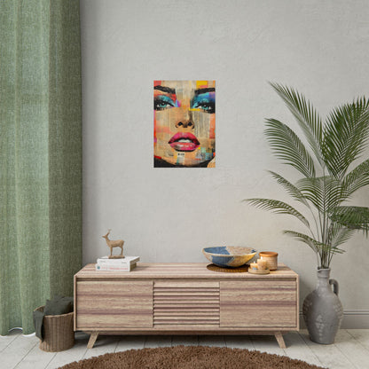 Retro Pop Culture Woman 12 , wall art, Art lovers poster