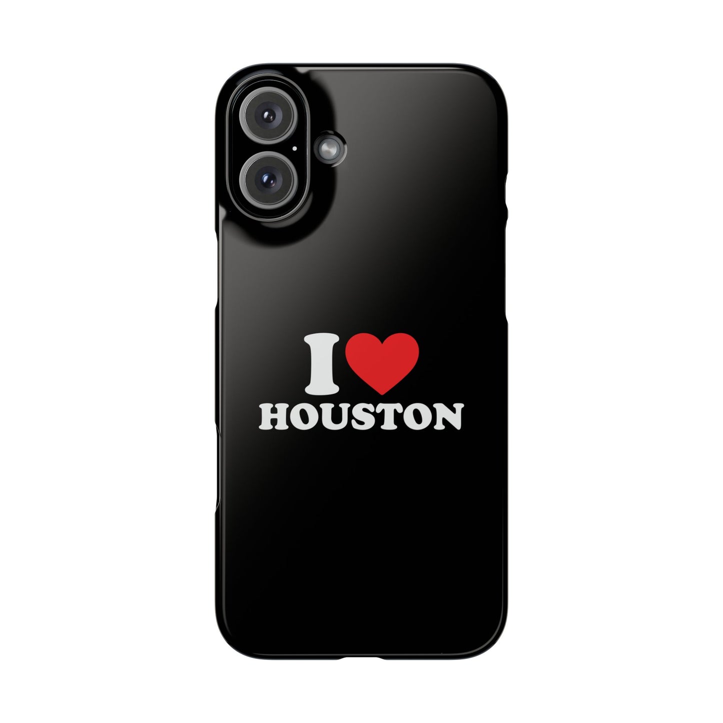 I Love Houston Snap Case Phone Cover