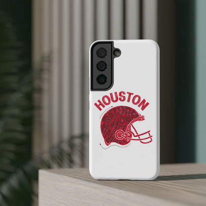 Houston Football Impact-Resistant Phone Case - Durable Design for Fans