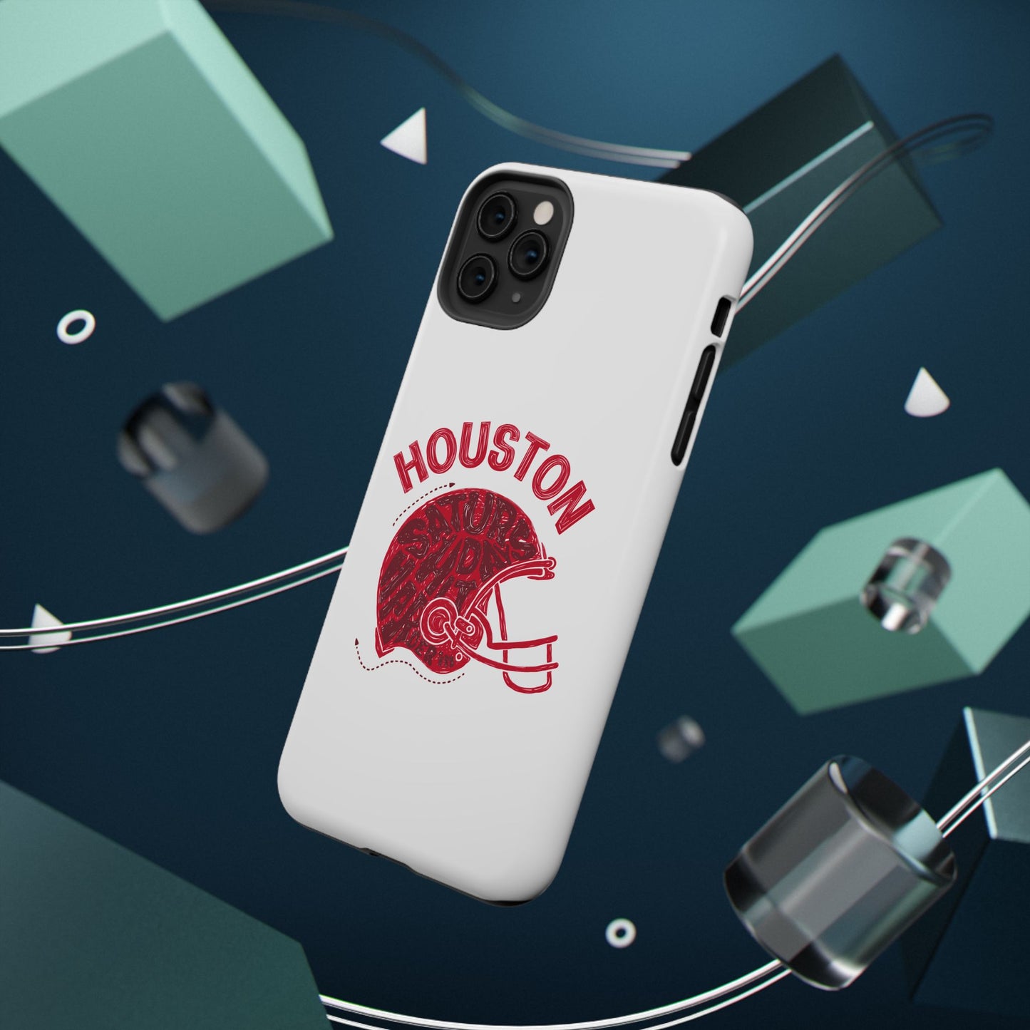 Houston Football Impact-Resistant Phone Case - Durable Design for Fans