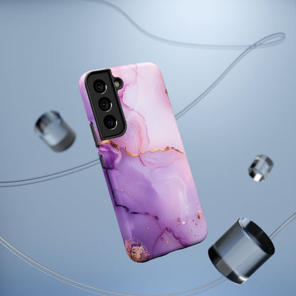Elegant Purple Marble iPhone Case