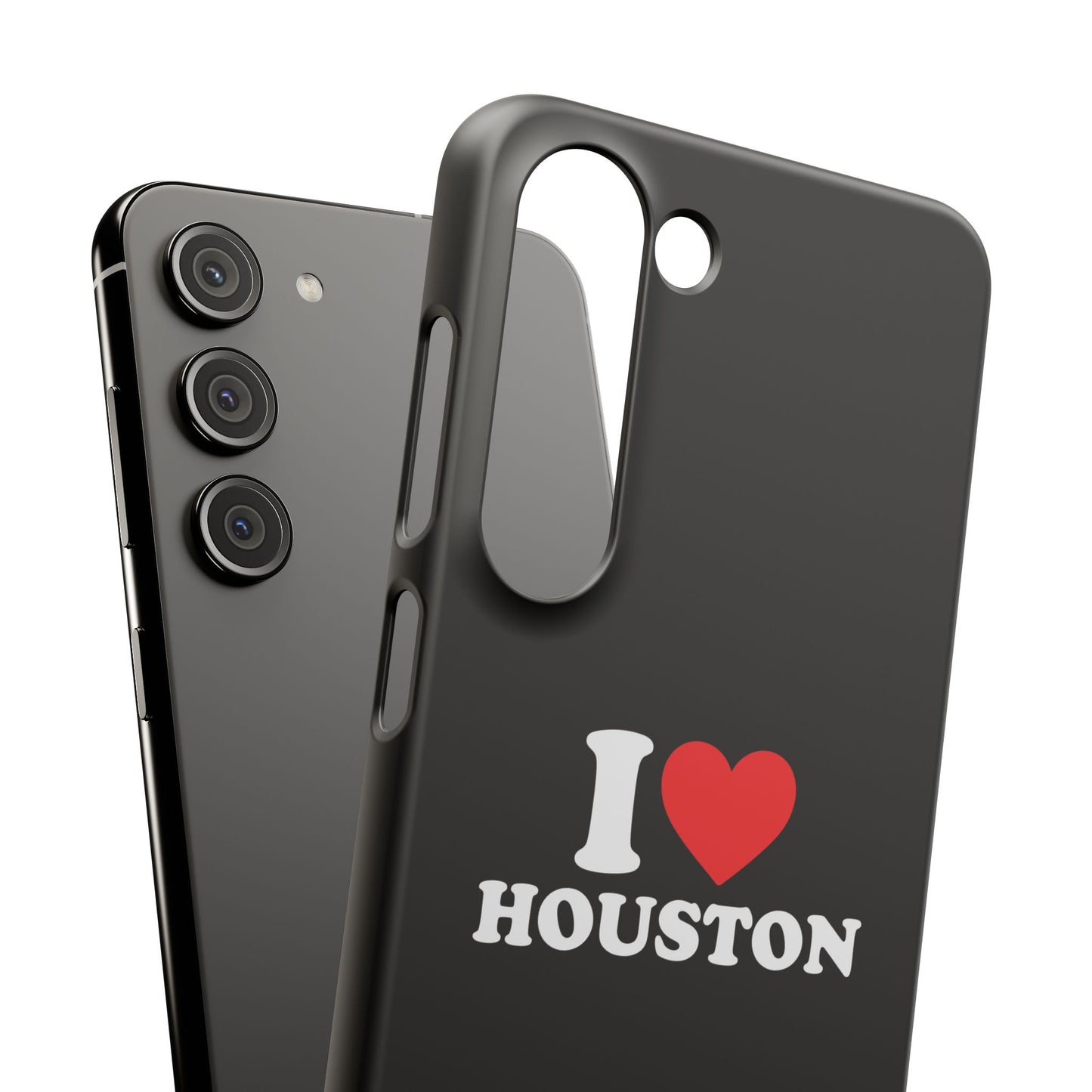 I Love Houston Snap Case Phone Cover