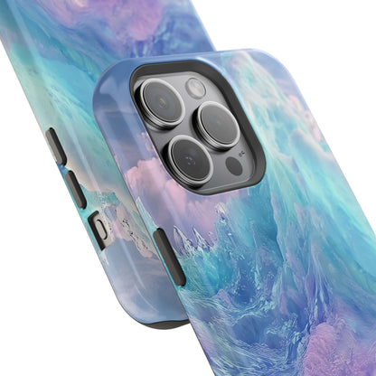 Phone Case - Colorful Abstract Waves Design