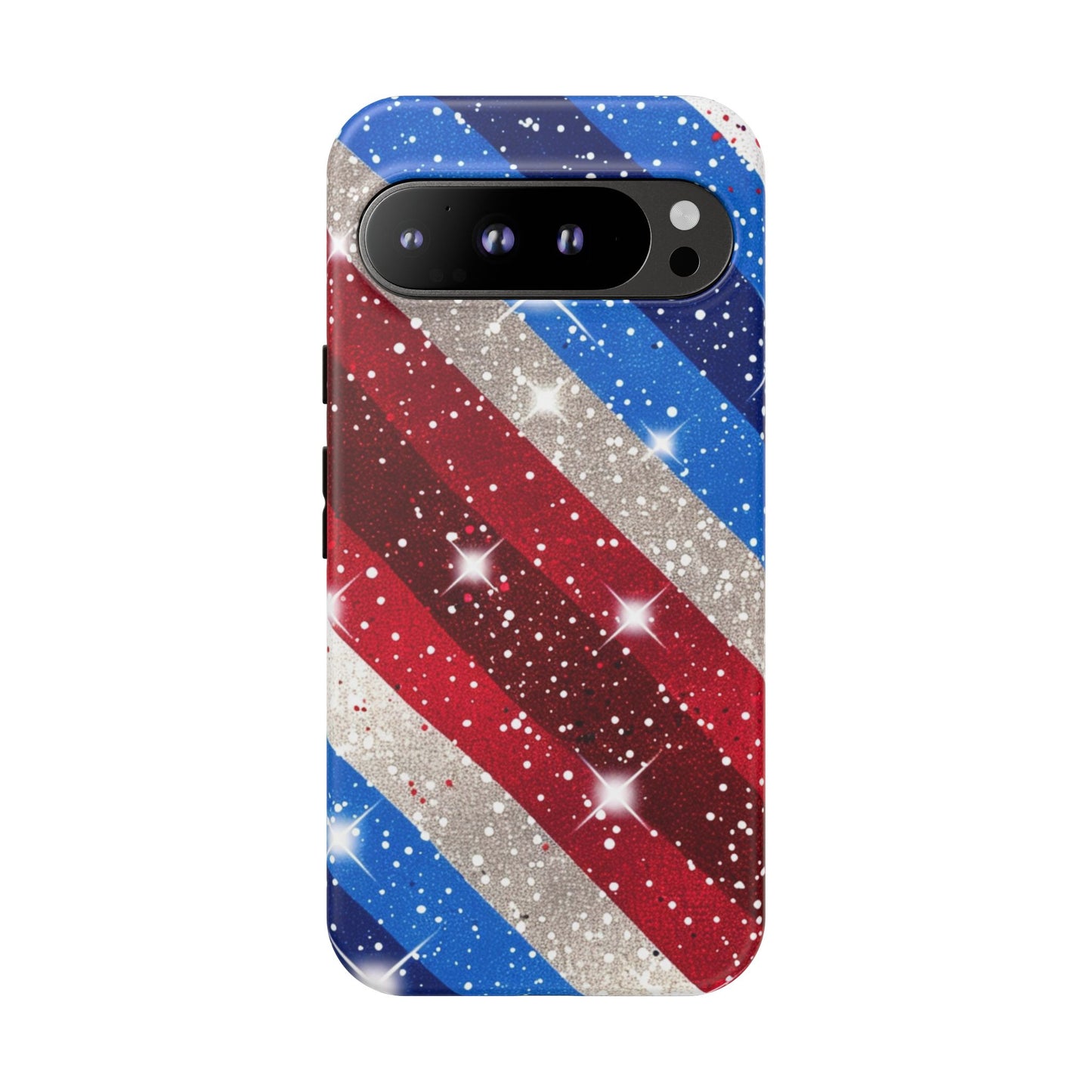 Glittery Patriotic Phone Case - Tough Cases