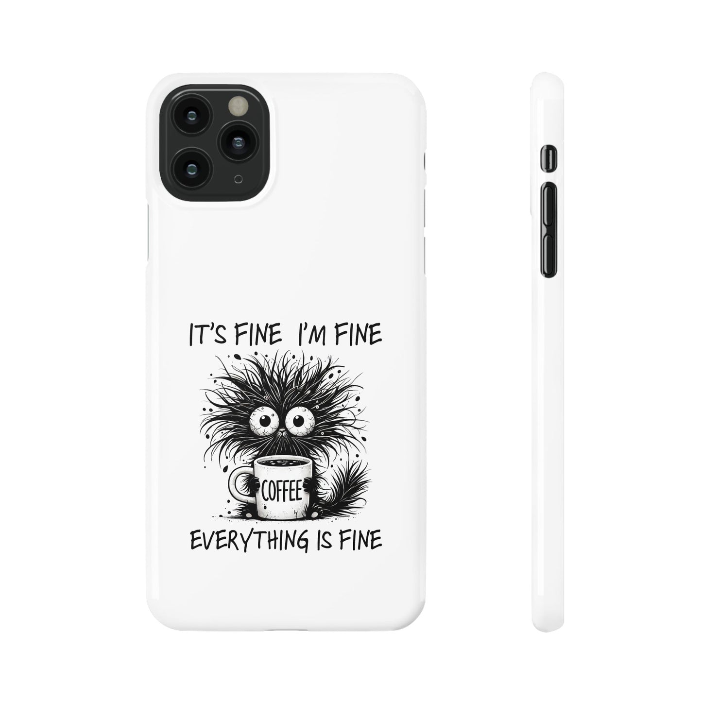 Funny Cat  - Slim phone Case