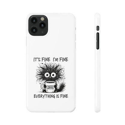 Funny Cat  - Slim phone Case
