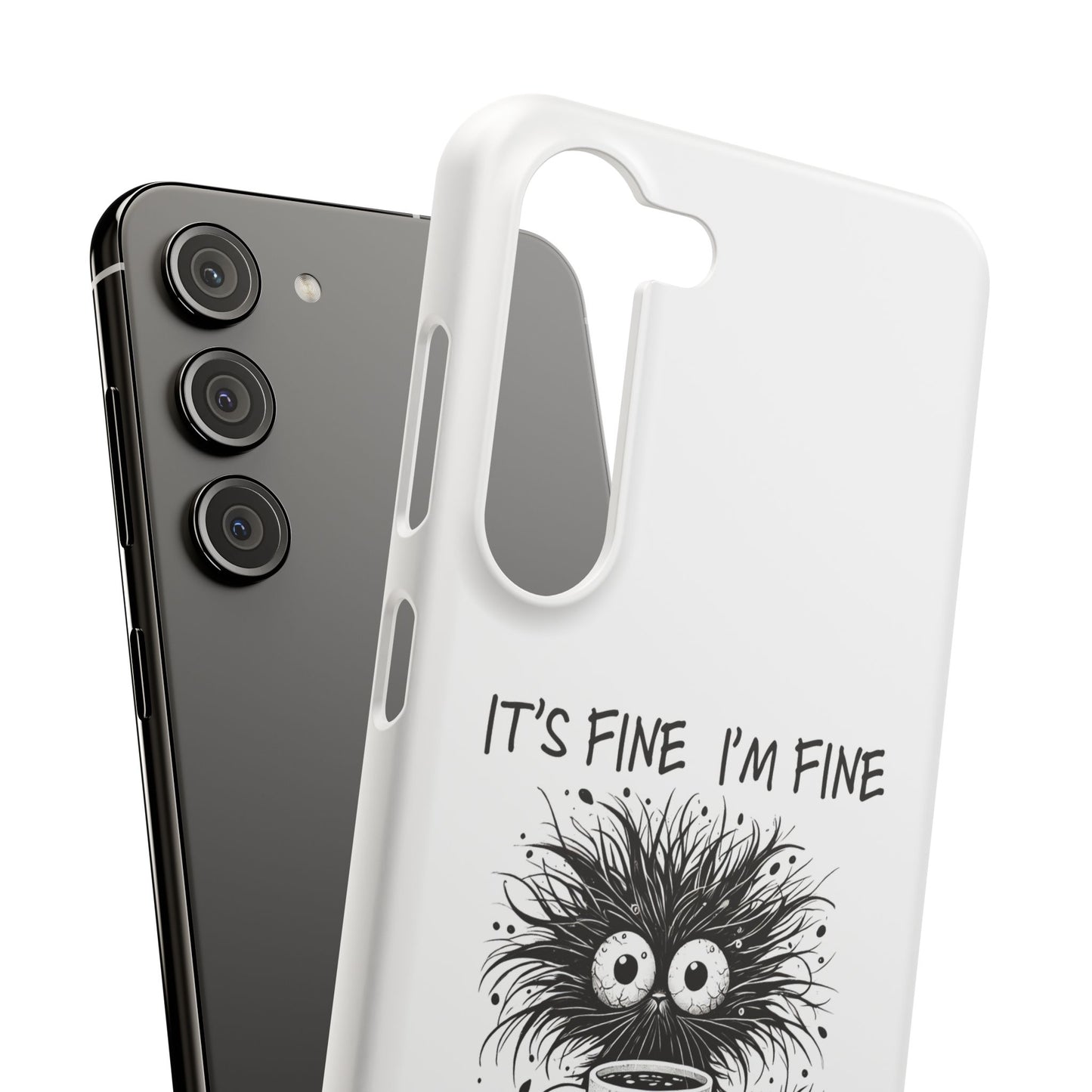 Funny Cat  - Slim phone Case