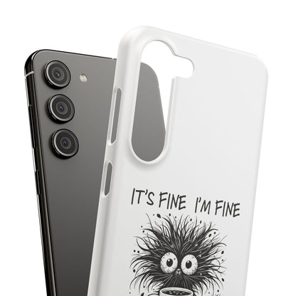 Funny Cat  - Slim phone Case