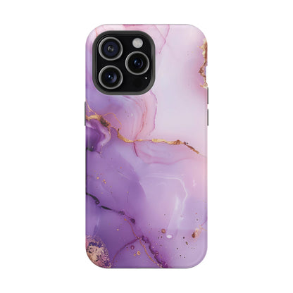 Elegant Purple Marble iPhone Case
