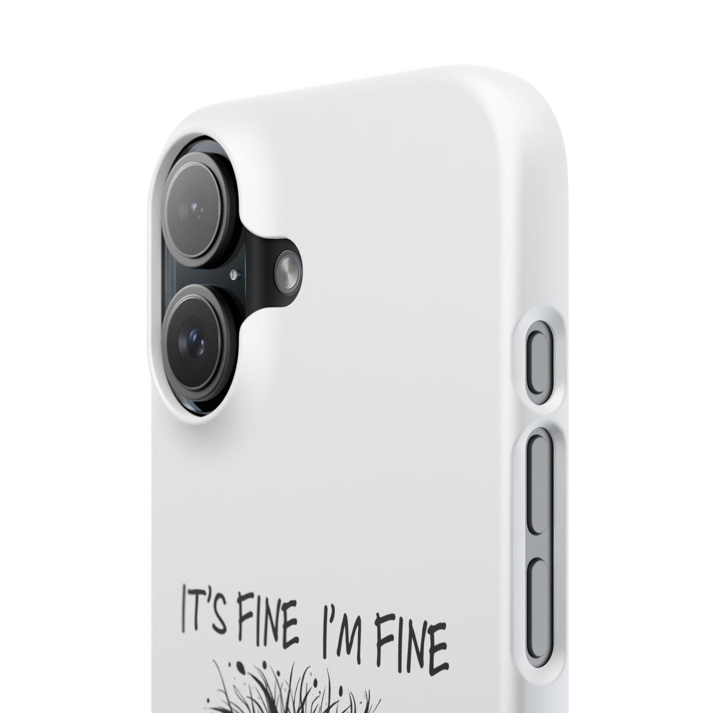 Funny Cat  - Slim phone Case