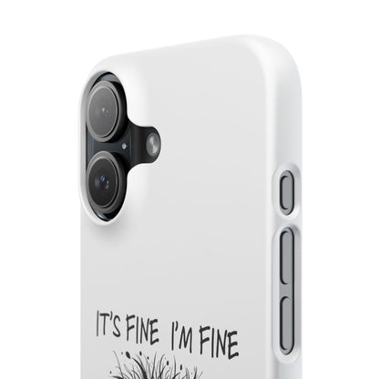 Funny Cat  - Slim phone Case