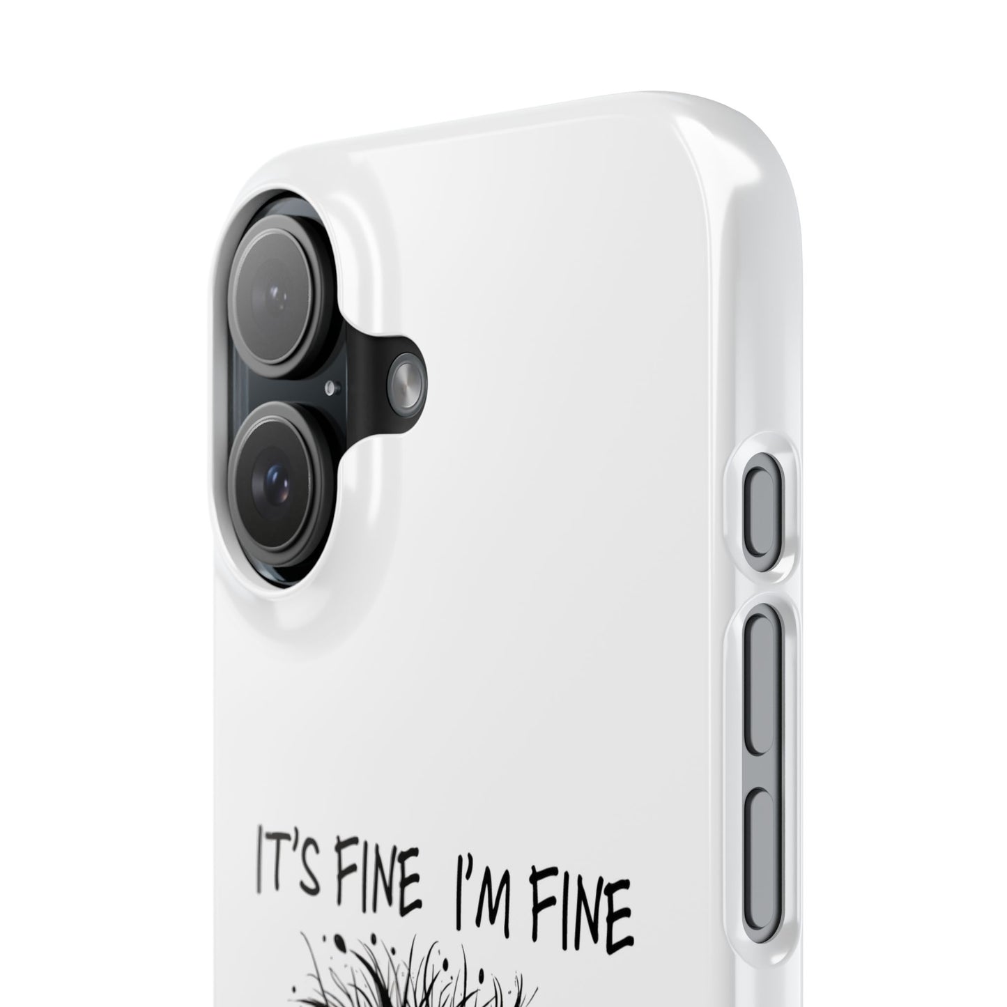 Funny Cat  - Slim phone Case