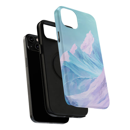Mountain Landscape Phone Case - Impact-Resistant Protection for Nature Lovers