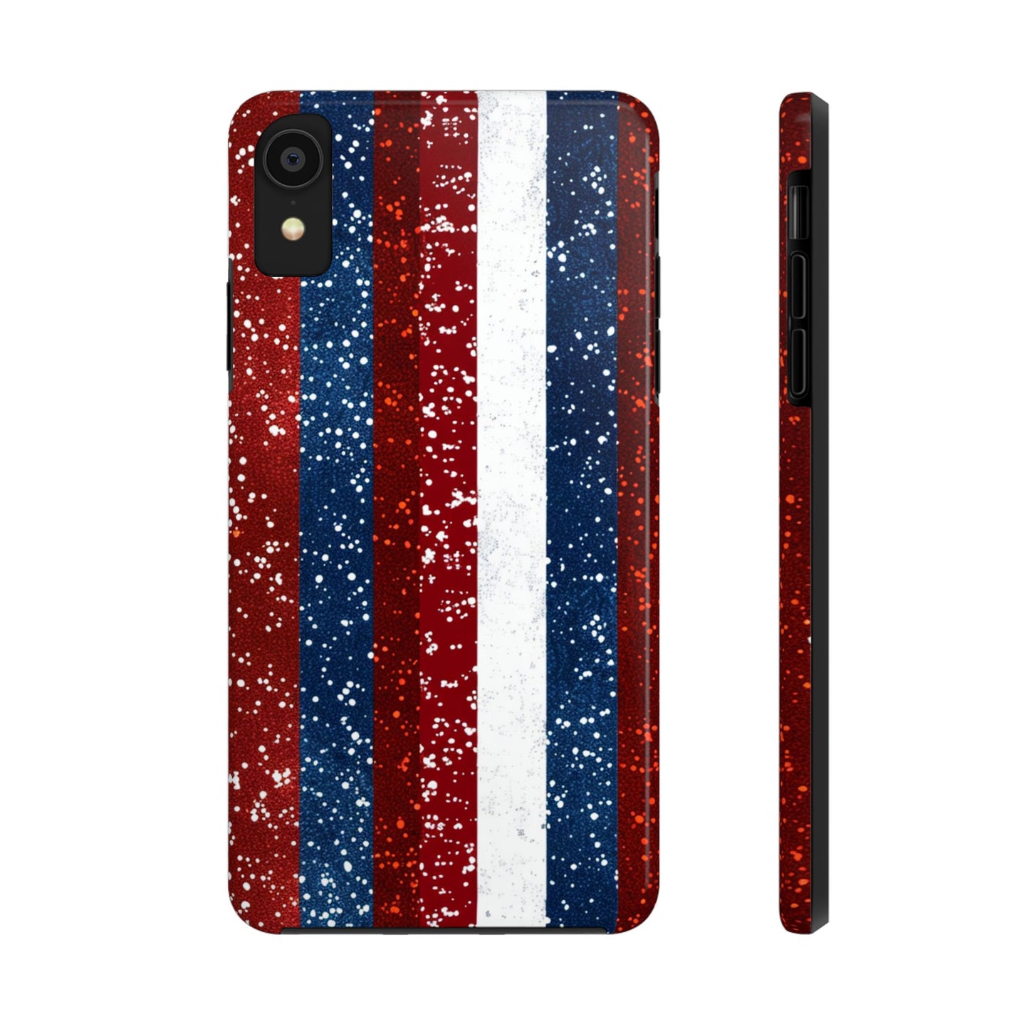 Patriotic Glitter Tough Phone Case