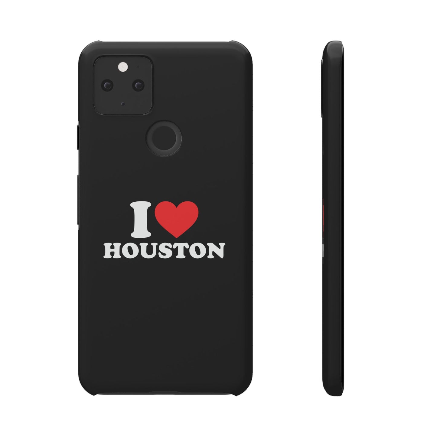 I Love Houston Snap Case Phone Cover