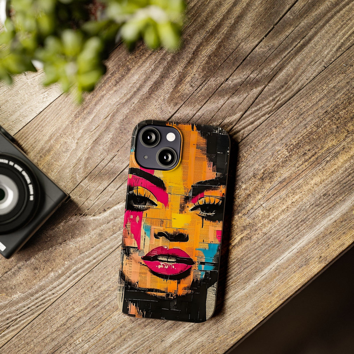 Retro Pop Culture Woman 1 - Phone Case