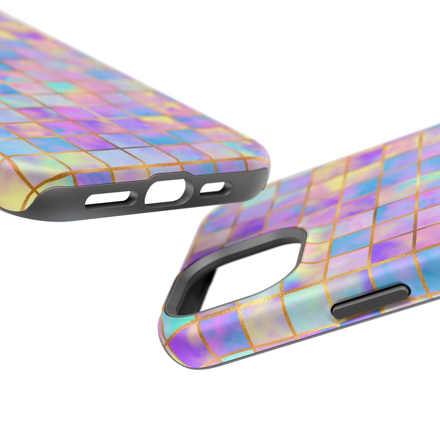 Colorful Mosaic Impact-Resistant Phone Case