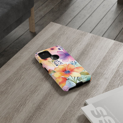 Floral Tough Case for Google Pixel- theme 1